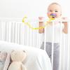 Toy Straps for Baby, Silicone Toy Straps for Stroller, Toy Safety Straps for Toy, Sippy Cup Straps, Adjustable Toy Holder for Stroller, High Chair - BPA Free (A-multi-5pk) view 3