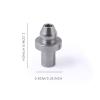 2Pcs Replacement Rear Suspension Shaft Adapter for Tamiya TT02 Type S 1/10 RC Car Upgrade Parts view 3