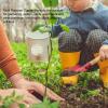Child Gardening Tool Set 3 Piece Childrens Garden Tools with Wooden Handle Trowel Rake Shovel Mini Plants Transplanting Miniature Planting Indoor for Flower view 3