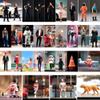30PCS Painted Miniatures 1/64 Scale Tiny People Resin Diorama Figures Action Figure Scene Props Figure Dolls Unpainted Model for Cars Vehicles view 3