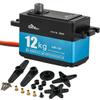 Wishiot TD-9412 12KG Low Profile Servo Full Metal High Torque RC Digital Servo 180 IP67 Waterproof Servo High Speed for 1/10 RC Car view 1