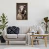 Stupell Industries Chic Fashion Greyhound Framed Floater Canvas Wall Art Design by Roozbeh Bahramali view 2