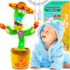 Rechargeable Dancing Talking Cactus Toy w/Volume Adjustable, Cactus Baby Toy Repeat What You Say, Baby Toys for Boys Girls, Singing Mimicking Cactus Toy, Birthday or Chirstmas Gifts for Grandkids view 1