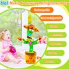 Rechargeable Dancing Talking Cactus Toy w/Volume Adjustable, Cactus Baby Toy Repeat What You Say, Baby Toys for Boys Girls, Singing Mimicking Cactus Toy, Birthday or Chirstmas Gifts for Grandkids view 2