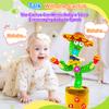 Rechargeable Dancing Talking Cactus Toy w/Volume Adjustable, Cactus Baby Toy Repeat What You Say, Baby Toys for Boys Girls, Singing Mimicking Cactus Toy, Birthday or Chirstmas Gifts for Grandkids view 4