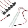 24 LEDs Chassis Light Aluminum RC LED Strip 6V & RC Car Roof Light Bar Kit Body Shell Roof Luggage Lights view 1