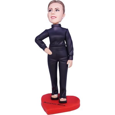 Custom Bobbleheads 6 inches Figures Sculpted Based on Your Photo Clay Artist Personalized Figurine Gifts for Boyfriend Husband Boss Office Coworker