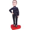 Custom Bobbleheads 6 inches Figures Sculpted Based on Your Photo Clay Artist Personalized Figurine Gifts for Boyfriend Husband Boss Office Coworker view 1