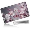 24" x 14" Zoned TCG Playmat, Commander MTG Game Mat, Pink Cherry Blossom view 1
