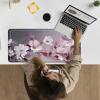 24" x 14" Zoned TCG Playmat, Commander MTG Game Mat, Pink Cherry Blossom view 2