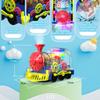 Gofimyee Light Up Train Toy for Toddlers: Transparent Gear Car Toy for Kids with Cool Light and Music Educational Crawling Toys for Baby Boys and Girls view 3