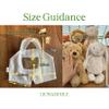 LICHADUOLE Clothes for Lion and Bumbly Bear,Stuffed Animal Outfits Fits,9-12Inch Teddy Bear Clothes, Clothes only Without Doll.(Includes 1 Doll Striped Suspenders ) view 3