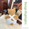 LICHADUOLE Clothes for Lion and Bumbly Bear,Stuffed Animal Outfits Fits,9-12Inch Teddy Bear Clothes, Clothes only Without Doll.(Includes 1 Doll Striped Suspenders ) view 4