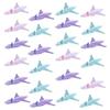 Forest & Twelfth 7" Foam Axolotl Glider, 24 Pcs Toy Glider Airplanes for Kids, Durable & Lightweight Hand Throwing Flying Plane, Flying Axolotl Party Favors, Outdoor Toys, Pinata Stuffers for Kids view 1