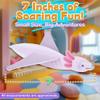 Forest & Twelfth 7" Foam Axolotl Glider, 24 Pcs Toy Glider Airplanes for Kids, Durable & Lightweight Hand Throwing Flying Plane, Flying Axolotl Party Favors, Outdoor Toys, Pinata Stuffers for Kids view 4