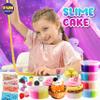 36 Big Cupcake Butter Slime Packs for Girls, FunKidz Two Toned Butter Slime Kit for Kids Party Favors Premade Bulk Slime Toys view 2