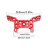 2Pcs for Mjx for 14209 14210 Metal Front Rear Shock Tower Shock Bracket Mount Remote Control Car Aluminum Upgrade Parts(Blue) view 3