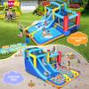 Whubefy 15x9.95Ft Bounce House Water Slide Park for Kids 3-6, Inflatable Water Slide Bouncy House with Slide,Big Pool,Bouncer Area,Blower, Blow Up Water Slides Jump Castle for Big Kids 8-12 Backyard view 3