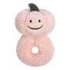 Doindute Baby Pumpkin Soft Rattle Toy, Plush Pumpkin Infant Shaker Rattle Easy-Grasp Stuffed Animal Toy, Gifts for Newborns Babies Toddlers Boys Girls, Pink, 6 Inches view 1
