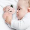 Doindute Baby Pumpkin Soft Rattle Toy, Plush Pumpkin Infant Shaker Rattle Easy-Grasp Stuffed Animal Toy, Gifts for Newborns Babies Toddlers Boys Girls, Pink, 6 Inches view 4