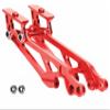 Aluminum Heavy Duty Rear Wing Mount Upgrades for Arrma 1/8 Kraton Notorious Typhon Outcast TalionReplacement of #AR320347Red view 1