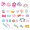 29Pcs Candy Party Decorations, Simulation Candy Set Pretend Play Food Set Simulation Lollipops Toy for Home Room Decor view 1