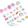 29Pcs Candy Party Decorations, Simulation Candy Set Pretend Play Food Set Simulation Lollipops Toy for Home Room Decor view 4