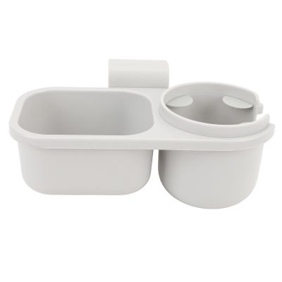 2 in 1 Car Seat Cup Holder with Snack Tray, Non Slip Grip Car Seat Cup Holder for Strollers, Removable Seat Filler Cup Holder, Universal Backseat Cup Holder for Kids Adults