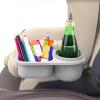 2 in 1 Car Seat Cup Holder with Snack Tray, Non Slip Grip Car Seat Cup Holder for Strollers, Removable Seat Filler Cup Holder, Universal Backseat Cup Holder for Kids Adults view 3