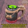 Barbarian 3D Printed Can Holder | Table Coaster | Mythic Mugs Collection by Ars Moriendi 3D- Unlock the power of ingenious style! (21.) Silk-Dwarven Bronze) view 3