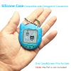 JCHPINE Silicone Cover Case for Tamagotchi Connection Virtual Reality Pet, Screen Protector for Tamagotchi Connection Electronic Pet Accessories (Silicone Case and Screen Film) (Blue) view 3