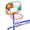 Baby Basketball Hoop, Plastic + Nylon 3 in 1 Combination Multi Mini Children Football Goal Basketball Stand for More Than 3 Years Old view 2