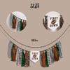 CIEQR Football Highchair Banner 1st Birthday - First Year Down High Chair Banner, Sport Theme First Birthday Decorations for Party, Anniversary, Cake Smash, Photo Props... (Cloth) view 4