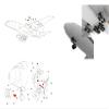 CHICHIYANG Unassemabled A380 German Lufthansa Model Airplane 1:100 Paper Planes Model Paper Simulation Aircraft Model for Boy Kid Birthday view 3