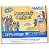 Rosary Pray and Play Set - 33 Piece Wooden Catholic Educational Toy for Kids | Catholic Mass Children Gifts | Brother Francis & Saintly Heart view 1