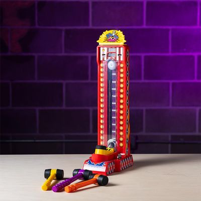 Fat Brain Toys Electronic Arcade Strongman Games for Ages 6 to 10