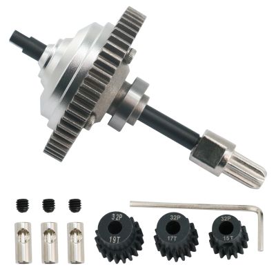 6780 54T Steel Center Differential Replacement with 15T + 17T + 19T Gear for Traxxas Hoss 4X4 VXL, Rustler 4X4, Slash 4X4, Stampede 4X4