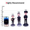 Custom Bobbleheads, Personalized Figurine, Smiling Man in Suit and Tie for Private Collectibles, Handmade Personalized Sculpture, Gift for Men view 4