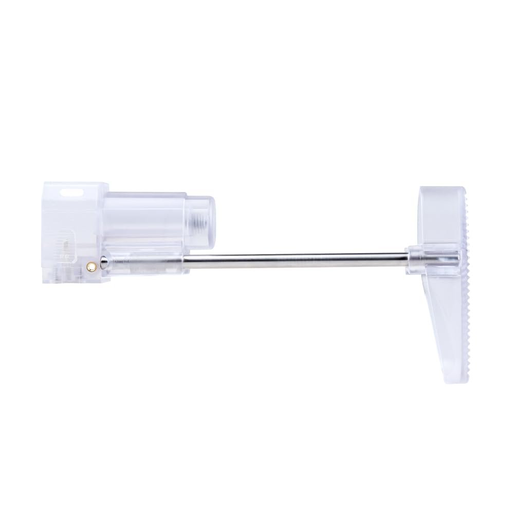 WORKERMOD Injection Mold Plastic Shoulder Stock Kits for Nerf Elite Modulus Series and Worker Blasters Toy (Clear LW Style)
