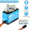 Geekstory Feetech FT5330M 35KG Digital RC Core Servo Motor Waterproof Metal Gear 25T Servo Arm Horn 180 Degree 6V-7.4V for Metal Gear 1/8 1/10 Baja Car view 2