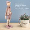 flexman Resin Puppet Ornament, 11.6in Height Round Slippy Desktop Puppet Standing Decoration, No Fading Puppet Decor for Home, Office, Cafe, Bar, Store Window view 3
