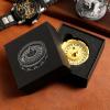 DNDND Roulette D20 Dice,50MM Metallic D20 DND Dice with Gorgeous Gift Box for Dungeons and Dragons and Table Game (Gold) view 3