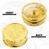 DNDND Roulette D20 Dice,50MM Metallic D20 DND Dice with Gorgeous Gift Box for Dungeons and Dragons and Table Game (Gold) view 4