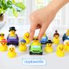 60 Pcs Rubber Ducks for Jeeps, 2.8 Inch Ducks for Jeeps, Ducks for Ducking 30 Rubber Ducks Assortment with 30 Cars, Collection Ducks for Jeeps, Birthday Valentines Class Exchange Gifts Party Favors view 2