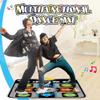 FAPAO Dance Mat Electronic Dance Pad Multifunctional Piano Game Pad Outdoor Music Stepping Dance Mat Anti-Slip Christmas Birthday 5 Game Modes 9 Difficulty Levels Outdoor Dance Blanket view 3