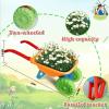 Demolike Kids Gardening Tools Set, Gardening Set for Kids, Outdoor Backyard Farm Digging Toys with Wheelbarrow Shovel, Rake, Trowel, Fork, Birthday Gifts for Boys Girls Age 3+ view 3