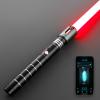 DAMIENSABER Upgrade Xenopixel 3.0 Light Saber, Sensitive Motion Control Light Sabers 34 Sound Fonts, Smooth Swing Dueling Light Saber with Infinite Color Changing for Adults Metal Hilt, Rechargeable view 1