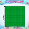 8 Pack Classic Baseplates Board for Building Bricks, Compatible with All Major Brands, Platforms Base Building Sheet for Activity Table Build on Mat Accessories for Kids Teens Adults, 10" x 10" view 2
