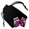 Craps Dealer Dice Stick Rattan 36" + Authentic Las Vegas Casino Craps Dice Matching Serial Numbers Bundle (Boulder Station - Purple Polished) view 2