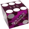 Craps Dealer Dice Stick Rattan 36" + Authentic Las Vegas Casino Craps Dice Matching Serial Numbers Bundle (Boulder Station - Purple Polished) view 3